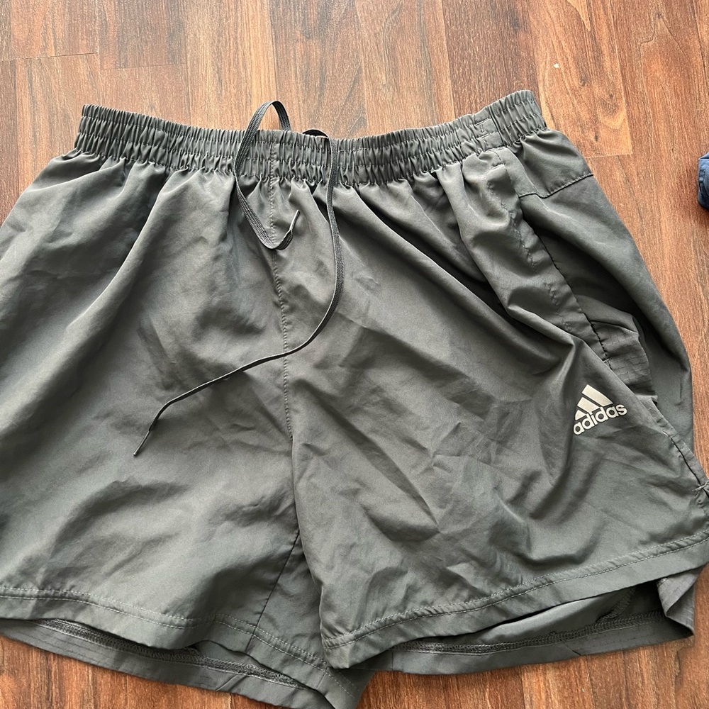 Adidas 5 inch running shorts